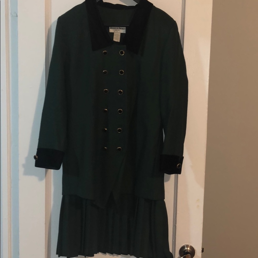 Vintage Double Button Dress
